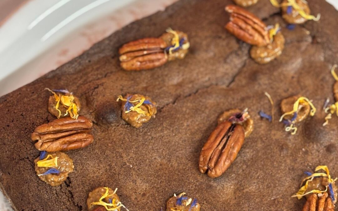 Le brownie double choco pécan