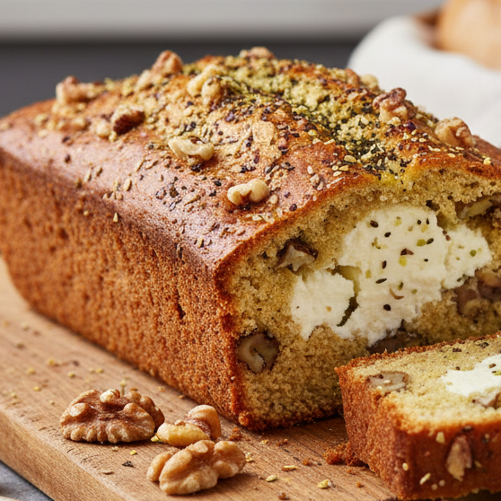 Le Cake chèvre & zaatar